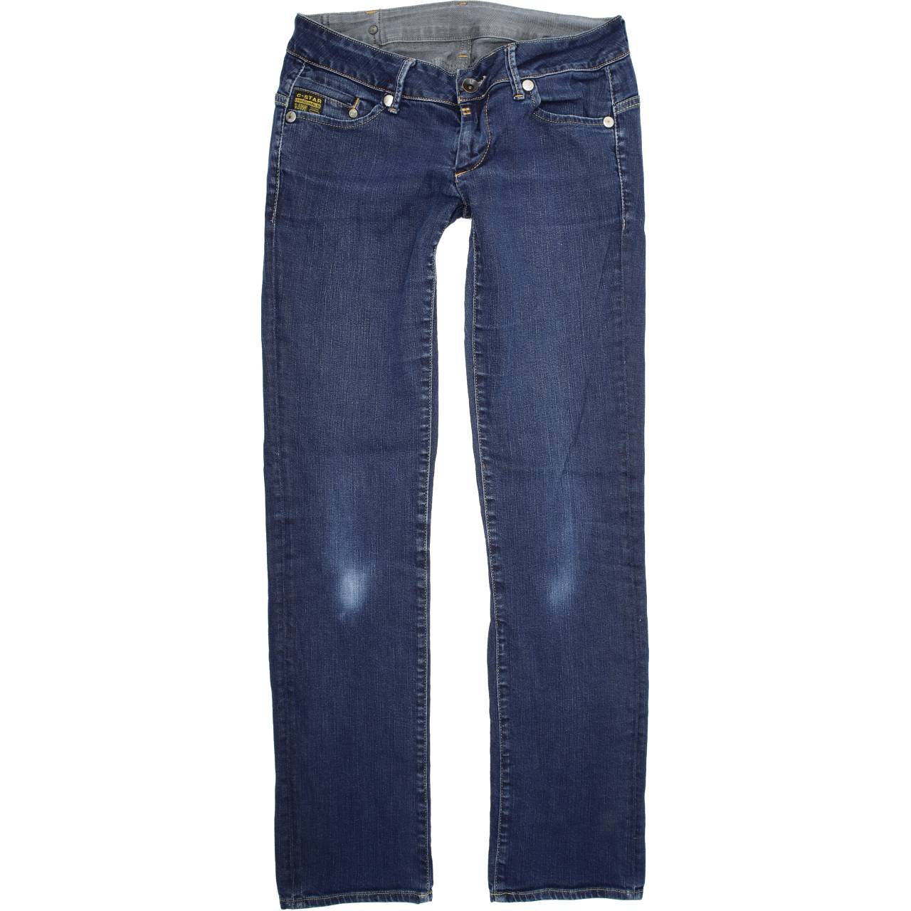 G-Star Midge Women Blue Straight Regular Stretch Jeans W31 L32