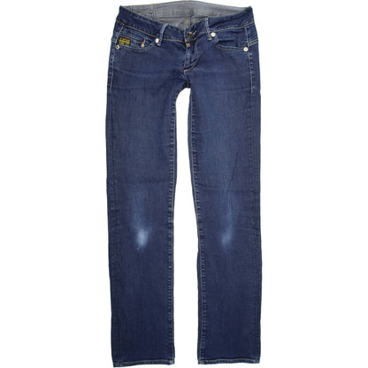 G-Star Midge Women Blue Straight Regular Stretch Jeans W31 L32
