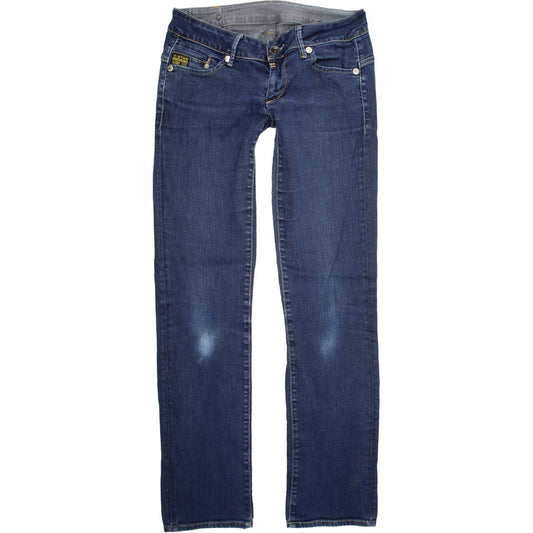 G-Star Midge Women Blue Straight Regular Stretch Jeans W31 L32
