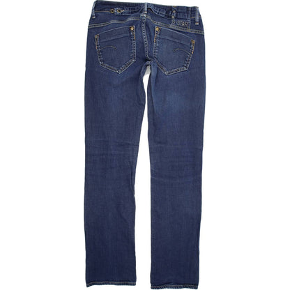 G-Star Midge Women Blue Straight Regular Stretch Jeans W31 L32