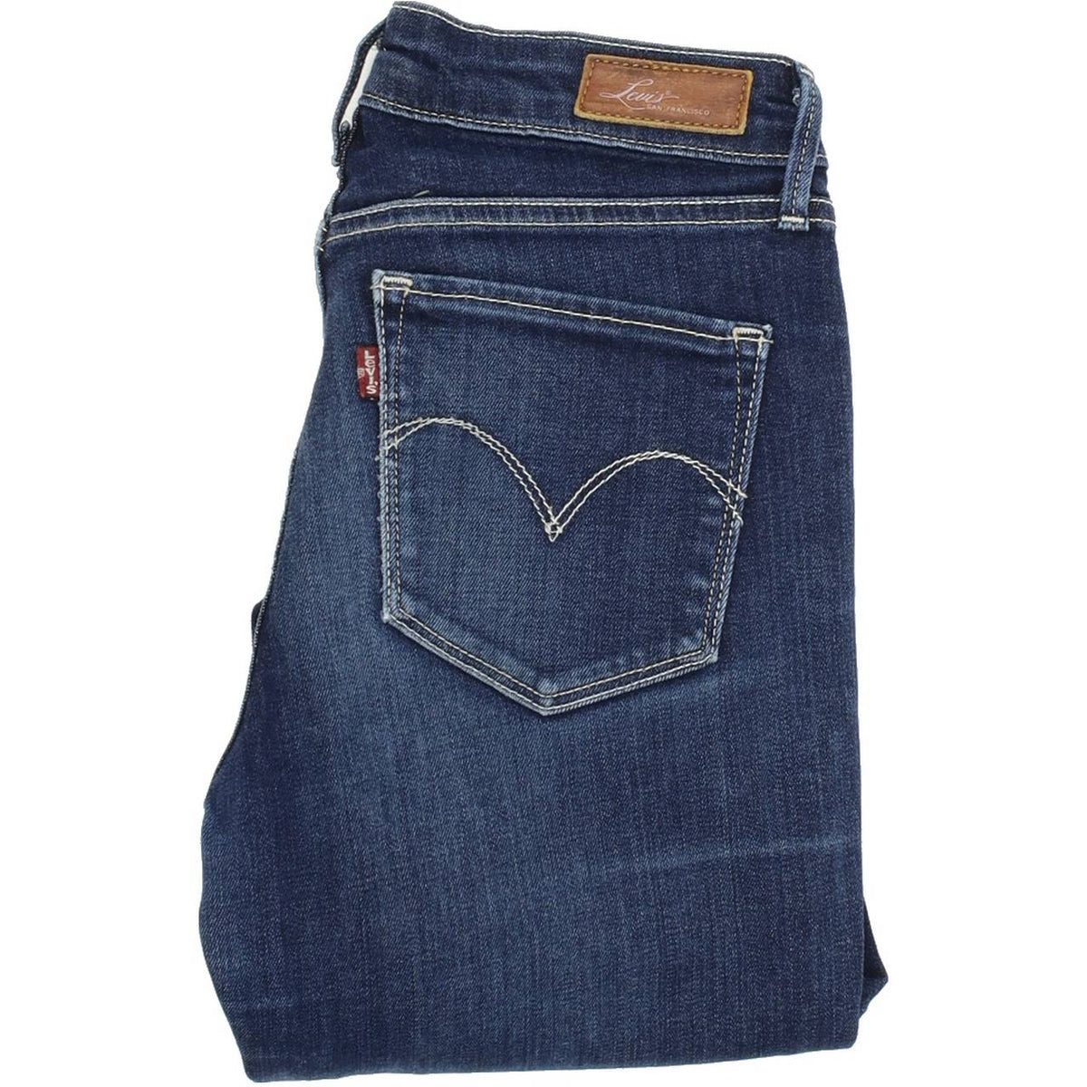 Levi's Demi Curve Women Blue Skinny Slim Stretch Jeans W25 L32