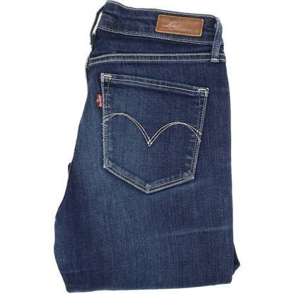 Levi's Demi Curve Women Blue Skinny Slim Stretch Jeans W25 L32