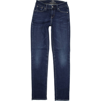 Levi's Demi Curve Women Blue Skinny Slim Stretch Jeans W25 L32