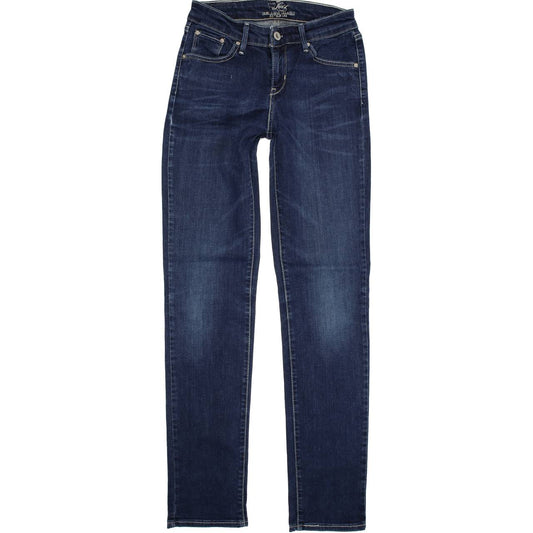 Levi's Demi Curve Women Blue Skinny Slim Stretch Jeans W25 L32