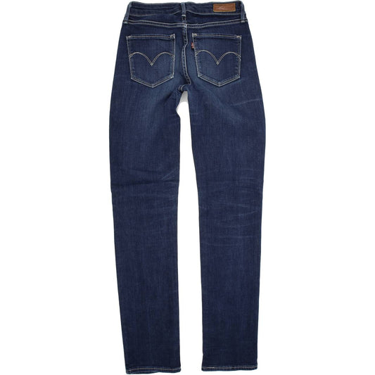 Levi's Demi Curve Women Blue Skinny Slim Stretch Jeans W25 L32