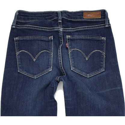 Levi's Demi Curve Women Blue Skinny Slim Stretch Jeans W25 L32
