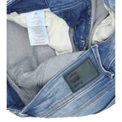 G-Star Lynn Mid Women Blue Skinny Slim Stretch Jeans W28 L32