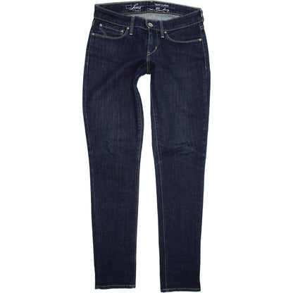 Levi's Women Blue Skinny Slim Stretch Jeans W27 L32