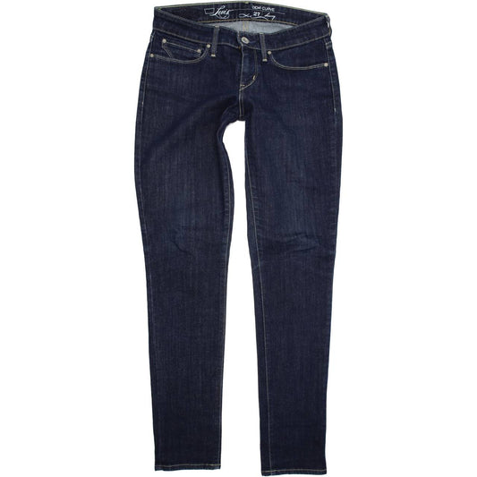 Levi's Women Blue Skinny Slim Stretch Jeans W27 L32