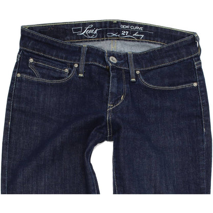 Levi's Women Blue Skinny Slim Stretch Jeans W27 L32