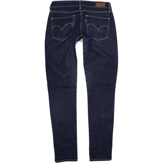 Levi's Women Blue Skinny Slim Stretch Jeans W27 L32