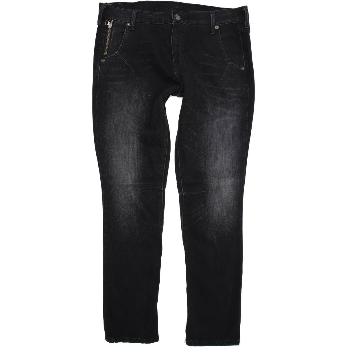 Levi's 601 Women Black Skinny Slim Stretch Jeans W29 L30