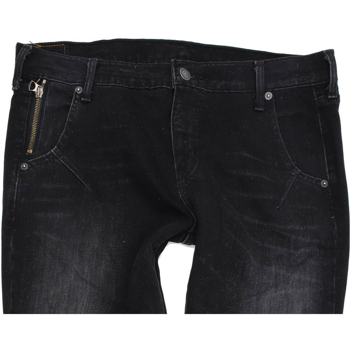 Levi's 601 Women Black Skinny Slim Stretch Jeans W29 L30