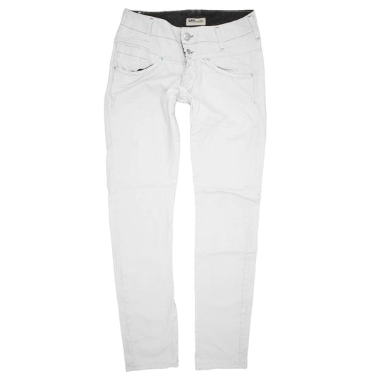 Lee Maize Women Pale Skinny Slim Jeans W26 L31