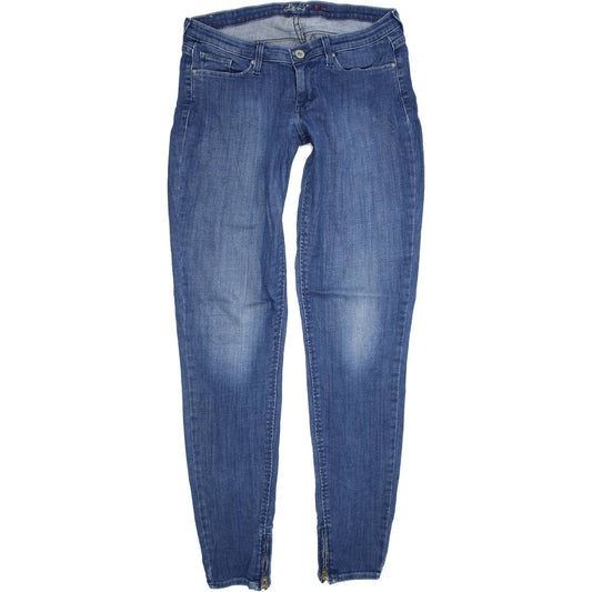 Levi's Women Blue Skinny Slim Stretch Jeans W29 L34