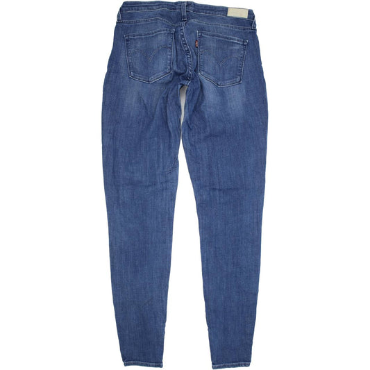 Levi's Women Blue Skinny Slim Stretch Jeans W29 L34