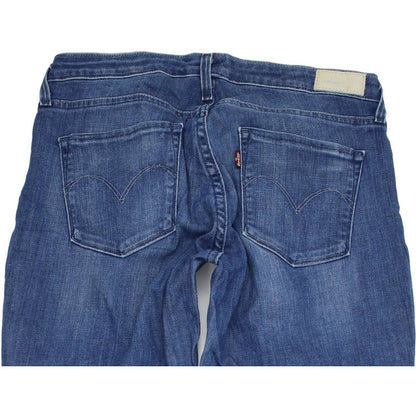 Levi's Women Blue Skinny Slim Stretch Jeans W29 L34