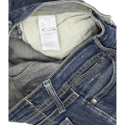 G-Star Core Women Blue Straight Regular Stretch Jeans W27 L34