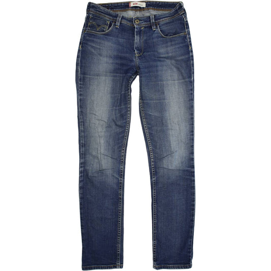 Levi's 628 Women Blue Skinny Slim Stretch Jeans W29 L32