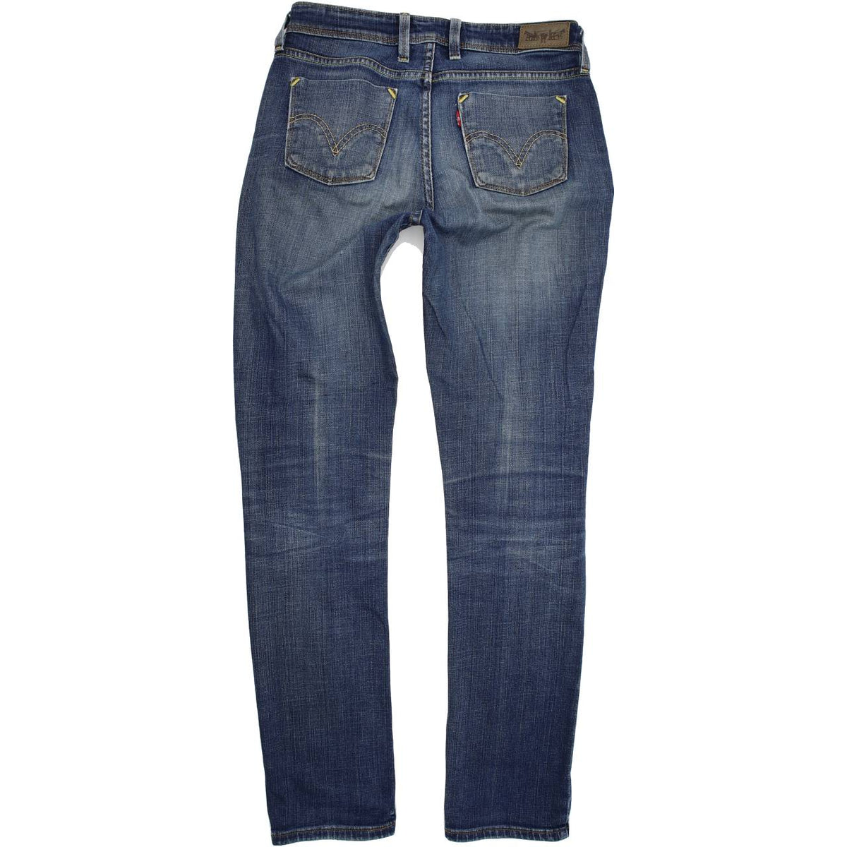 Levi's 628 Women Blue Skinny Slim Stretch Jeans W29 L32