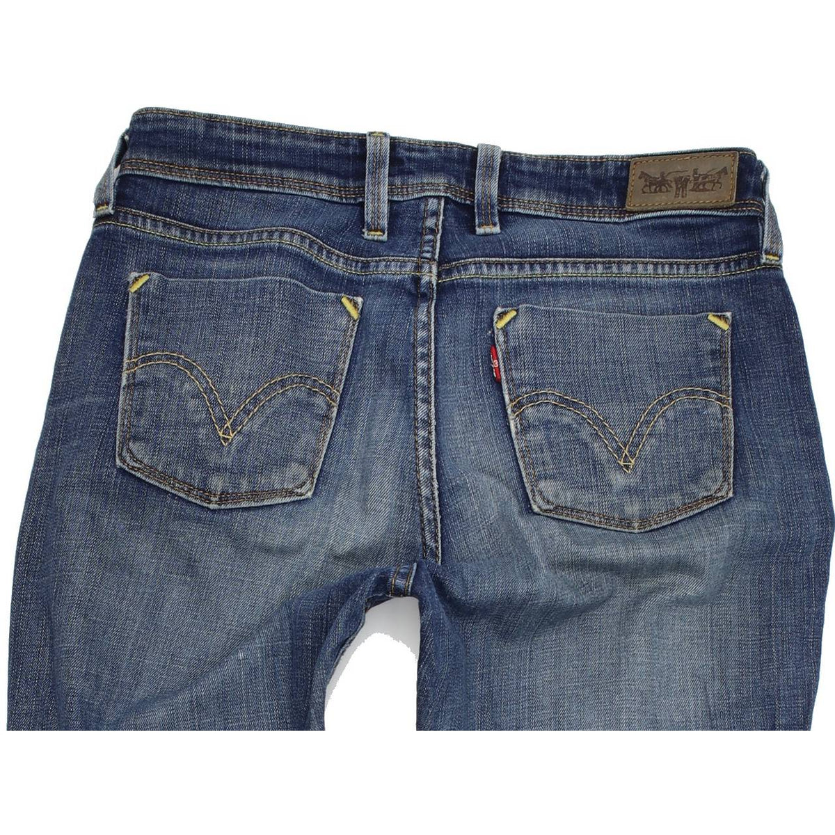 Levi's 628 Women Blue Skinny Slim Stretch Jeans W29 L32