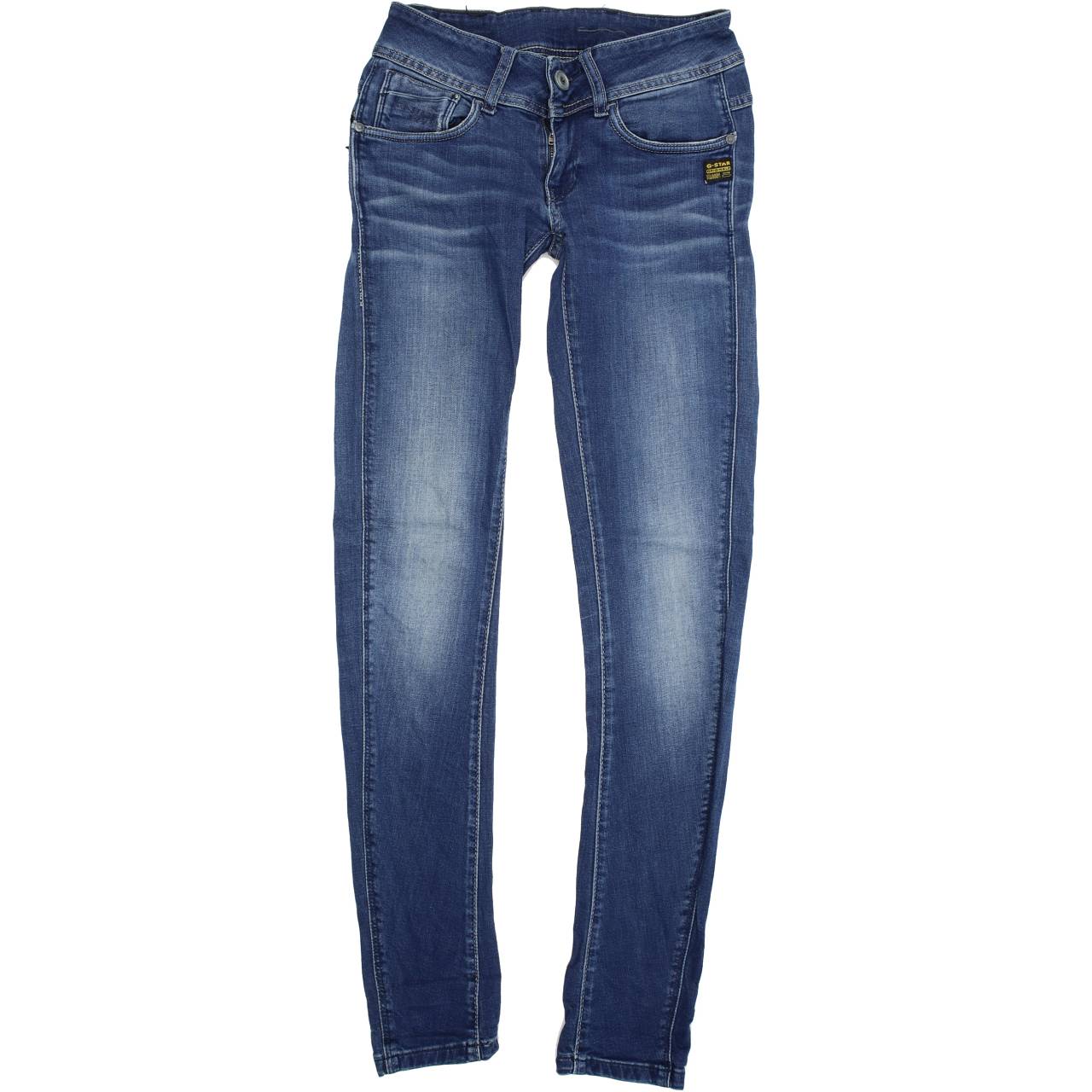 G-Star Midge Women Blue Skinny Slim Stretch Jeans W25 L32