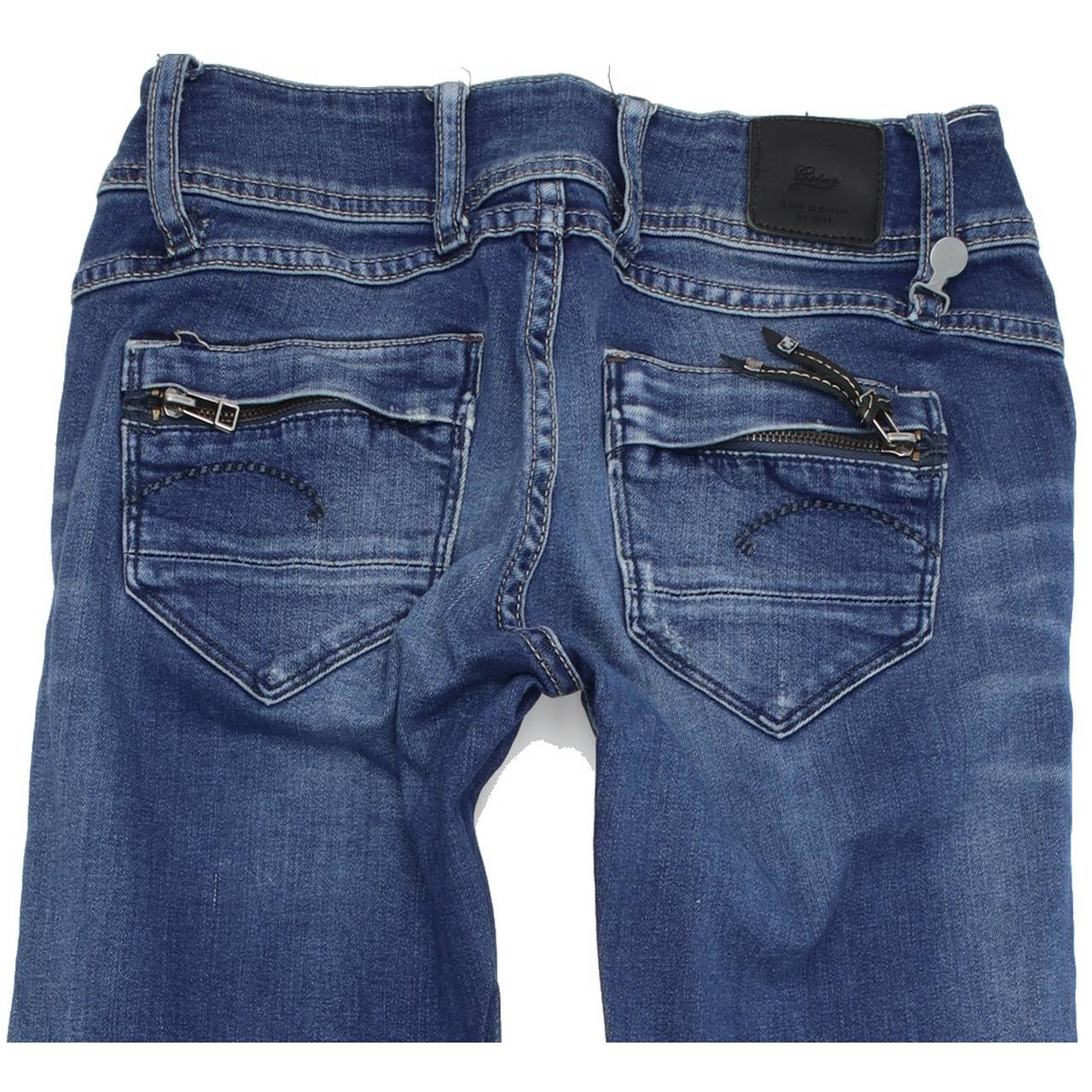 G-Star Midge Women Blue Skinny Slim Stretch Jeans W25 L32