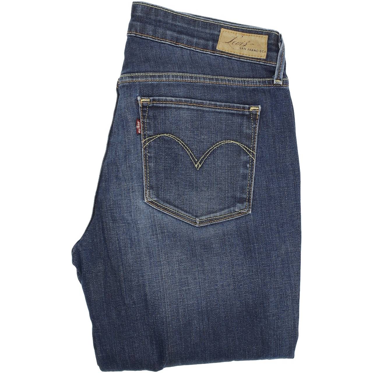 Levi's 4400 Men Blue Straight Regular Stretch Jeans W29 L32