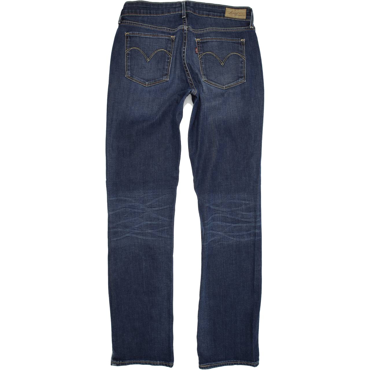 Levi's 4400 Men Blue Straight Regular Stretch Jeans W29 L32