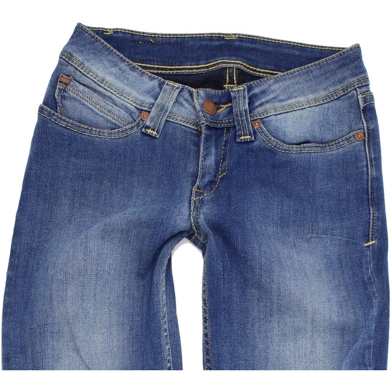 Levi's 680 Women Blue Skinny Slim Stretch Jeans W27 L34