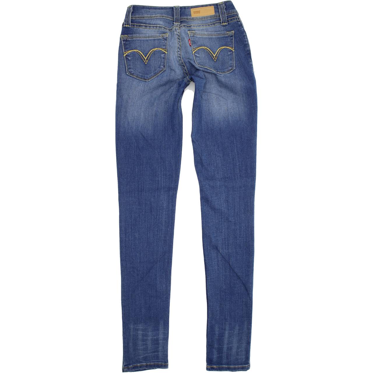 Levi's 680 Women Blue Skinny Slim Stretch Jeans W27 L34