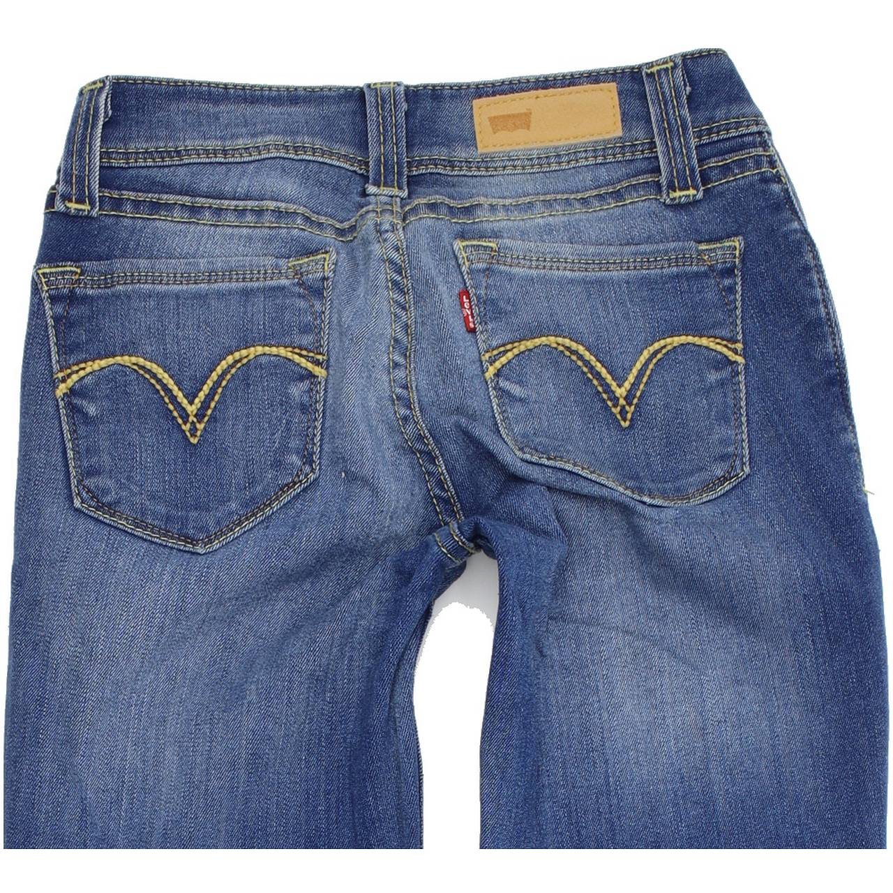 Levi's 680 Women Blue Skinny Slim Stretch Jeans W27 L34