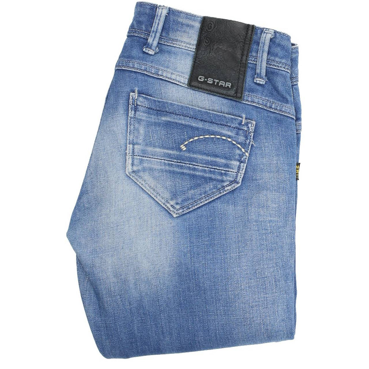 G-Star Refender Women Blue Skinny Slim Stretch Jeans W25 L32
