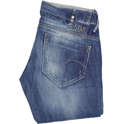 G-Star Midge Women Blue Straight Regular Jeans W29 L32