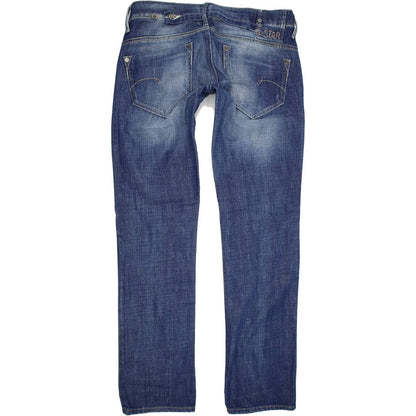 G-Star Midge Women Blue Straight Regular Jeans W29 L32