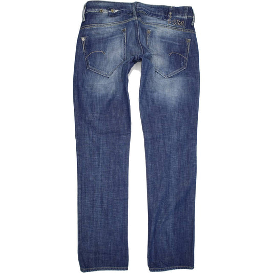 G-Star Midge Women Blue Straight Regular Jeans W29 L32