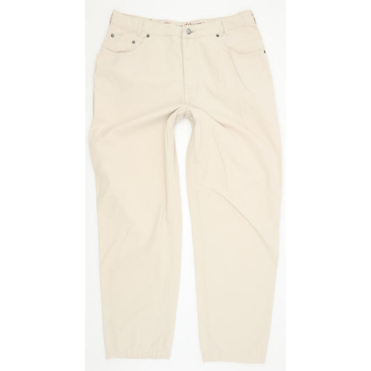 Joker Harlem Walker Men Beige Straight Regular Chino Jeans W33 L29