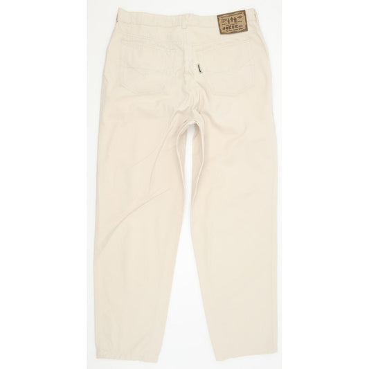 Joker Harlem Walker Men Beige Straight Regular Chino Jeans W33 L29