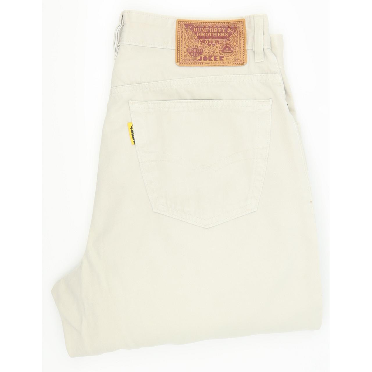 Joker Humphrey&Brothers Men Beige Straight Regular Jeans W34 L28