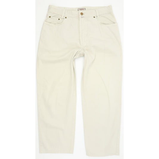 Joker Humphrey&Brothers Men Beige Straight Regular Jeans W34 L28