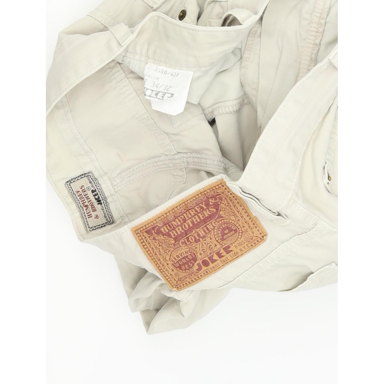 Joker Humphrey&Brothers Men Beige Straight Regular Jeans W34 L28