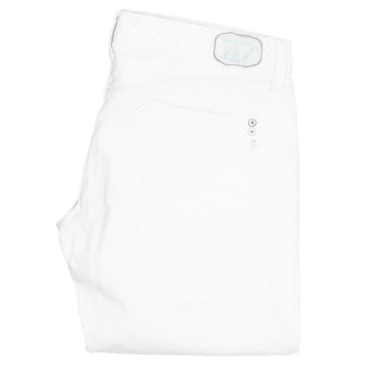 Replay Women White Straight Regular Jeans W30 L30