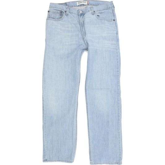 Levi's 505 Men Blue Straight Regular Jeans W36 L32