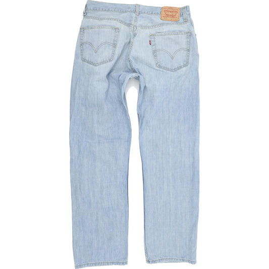 Levi's 505 Men Blue Straight Regular Jeans W36 L32