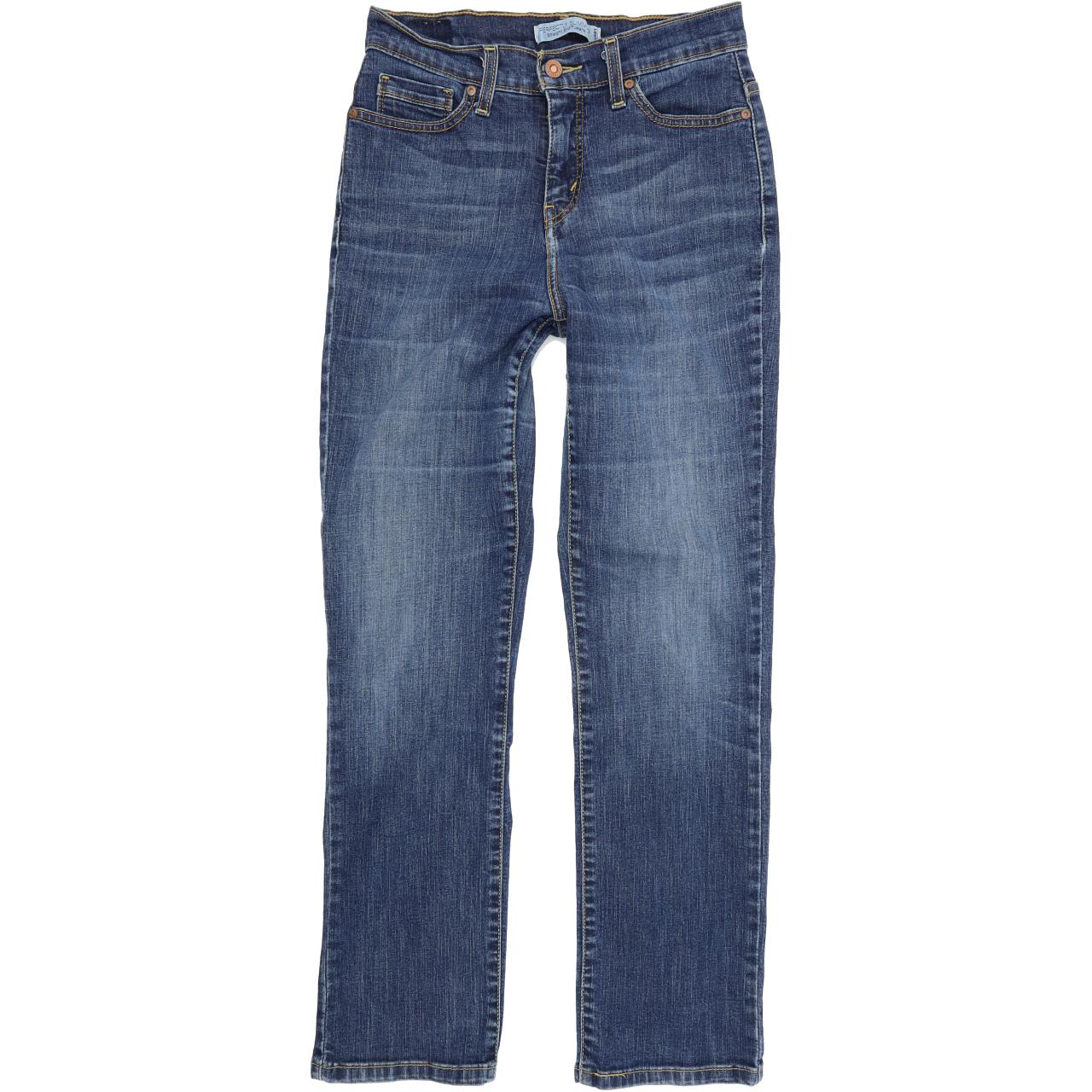 Levi's 512 Women Blue Skinny Slim Stretch Jeans W28 L30