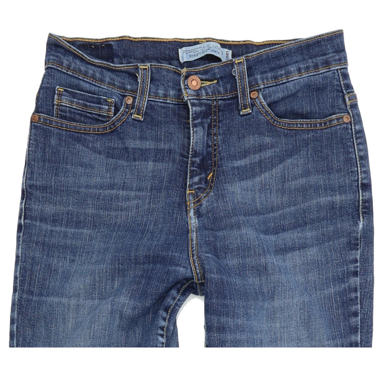 Levi's 512 Women Blue Skinny Slim Stretch Jeans W28 L30