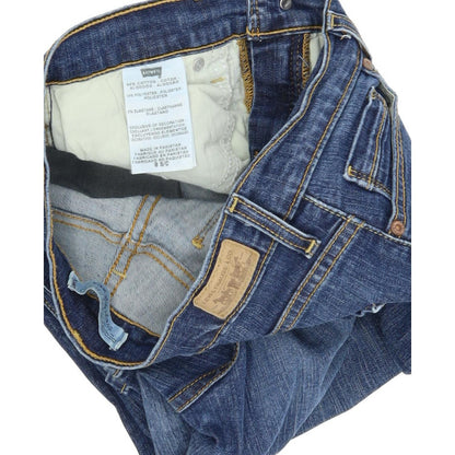 Levi's 512 Women Blue Skinny Slim Stretch Jeans W28 L30
