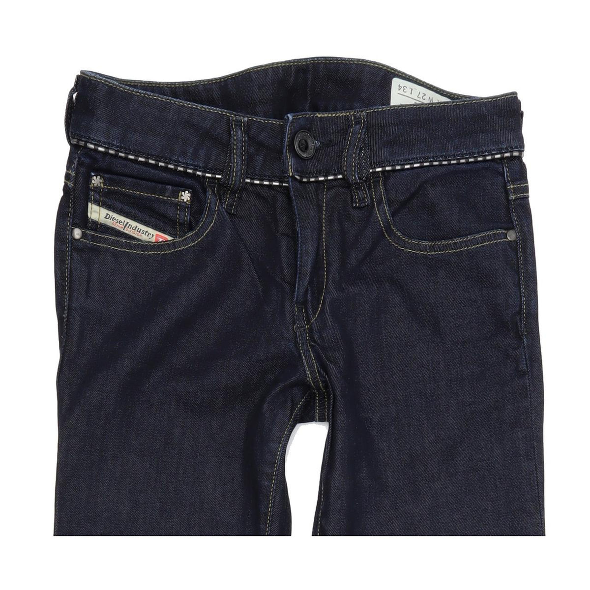 Diesel Ronhary Women Blue Skinny Regular Stretch Jeans W27 L30