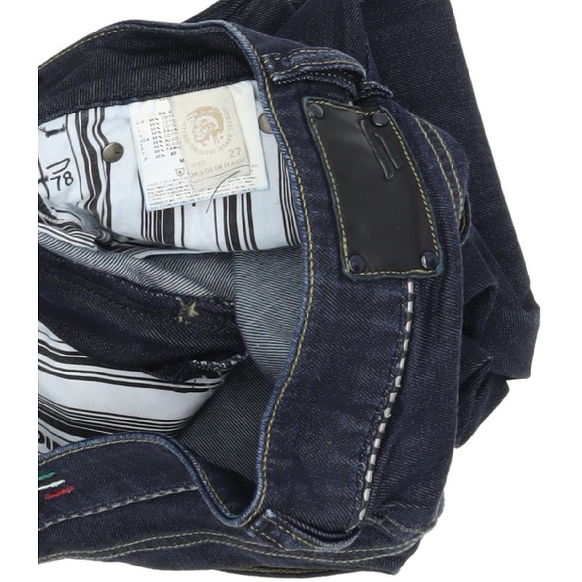 Diesel Ronhary Women Blue Skinny Regular Stretch Jeans W27 L30