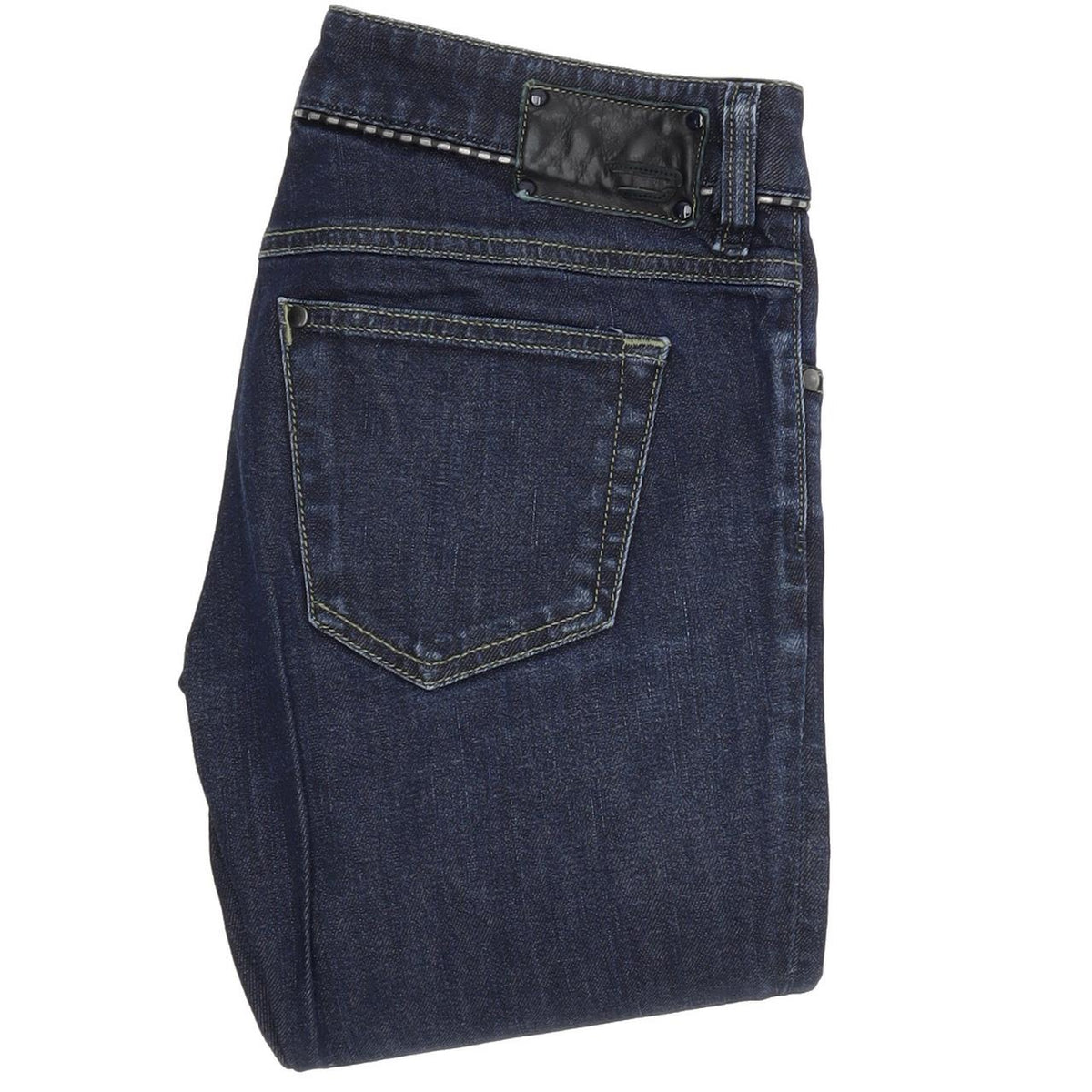Diesel Ronhary Women Blue Straight Regular Stretch Jeans W27 L32